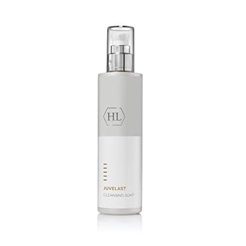 HL Holy Land Cosmetics Juvelast Cleansing Soap 250 ml | Refreshing Gel Cleanser for a Thorough and Optimal Cleansing of the Skin| For Dry Skin