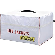 Seachoice Heavy-Duty 6-Capacity Life Jacket, Nylon Storage Bag w/Carrying Handle