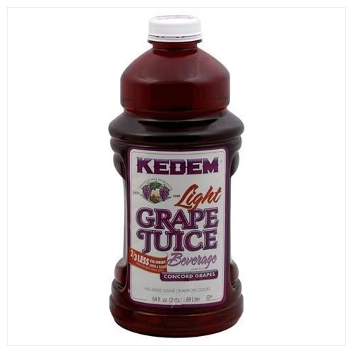 Kedem Juice Concord Lite Grape, 64 Oz