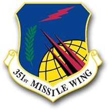US Air Force 351st Missile Wing Decal Sticker 3.8"