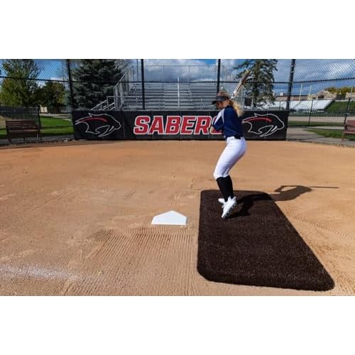 Portolite - Half Length Batting Mat - SpikeTek - Home Plate Hitting Mats