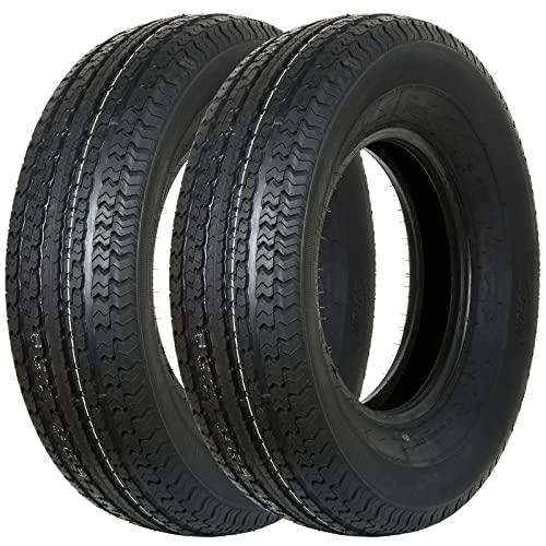 Set of 2 Durun Premium Trailer Tires ST 22575R15 10 Ply Load Range E, 2257515 225 75 15 Radial 117112N