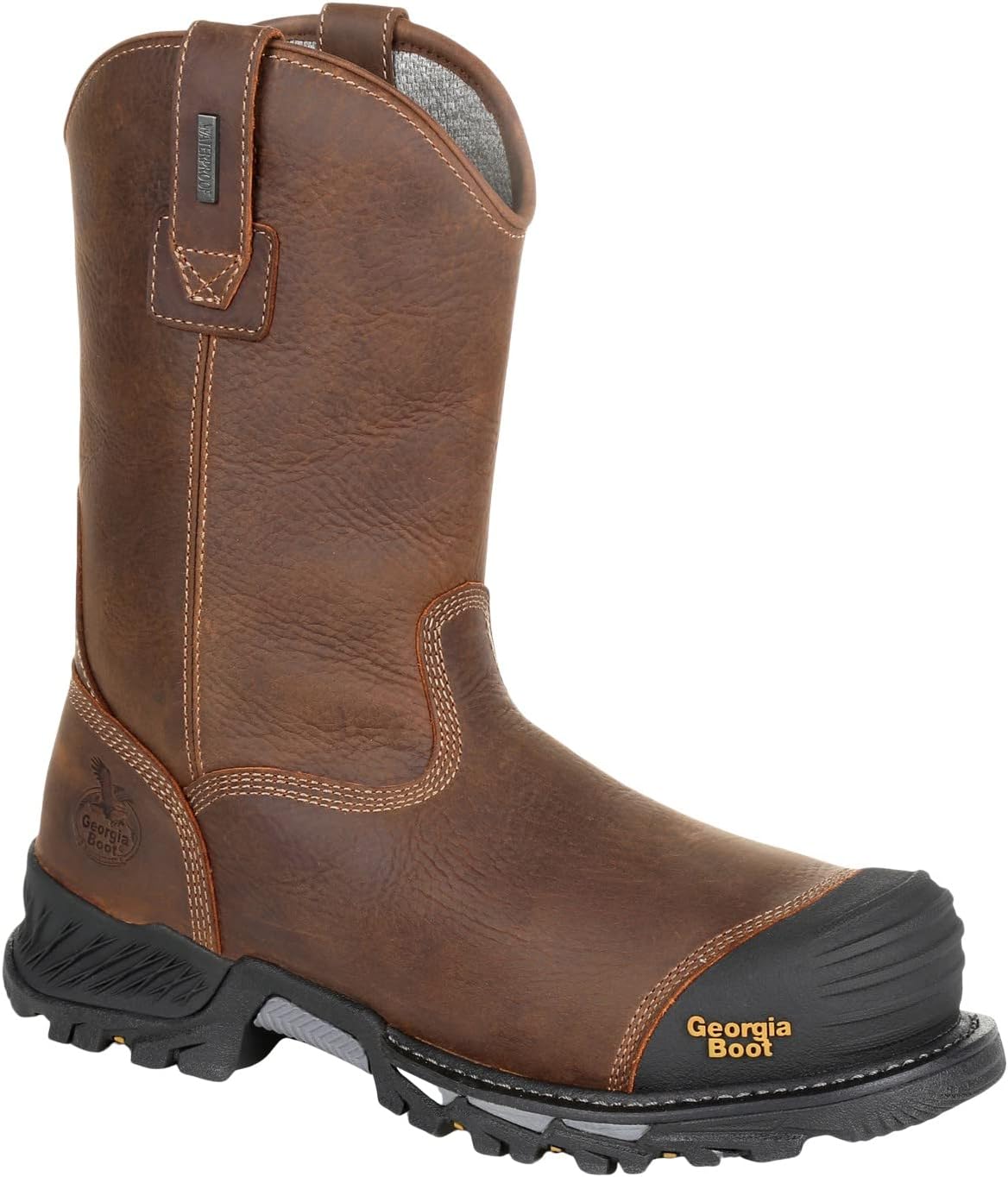 Georgia Boot Rumbler Composite Toe Waterproof Pull-on Work Boot