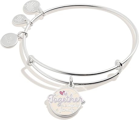 Alex and Ani Mothers Day Expandable Wire Bangle Bracelet for Women