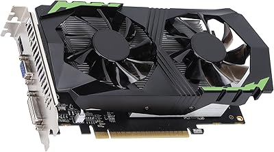Cuifati 128bit 4GB DDR5 Graphics Card, Automatic Recognition Video Memory Card, Low Noise and Quiet Work, Strong and, with Long Service Life