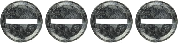 Loew-Cornell 1026304 Transform Mason Ball Lid Inserts, Slotted, 4/Pack